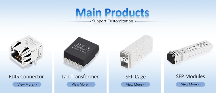 Ethernet RJ45 Connectors and LAN Transformers