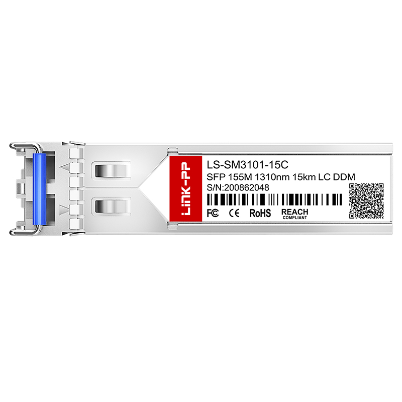 100BASE-LX Dual LC Single Mode SFP 1310nm 15km SMF Optical Transceiver Module