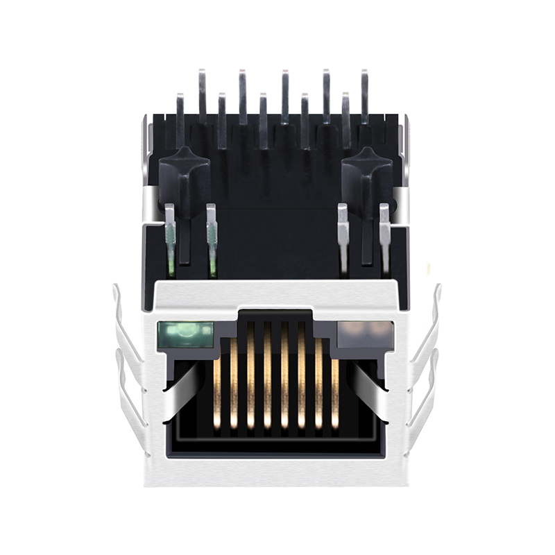 Tyco 1840434-5 RJ45 Connector Modular Jack With Magnetics
