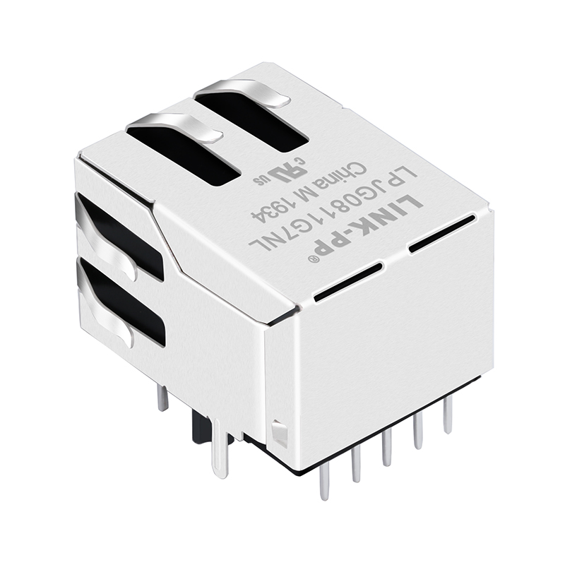 Tyco 1840434-5 RJ45 Connector Modular Jack With Magnetics