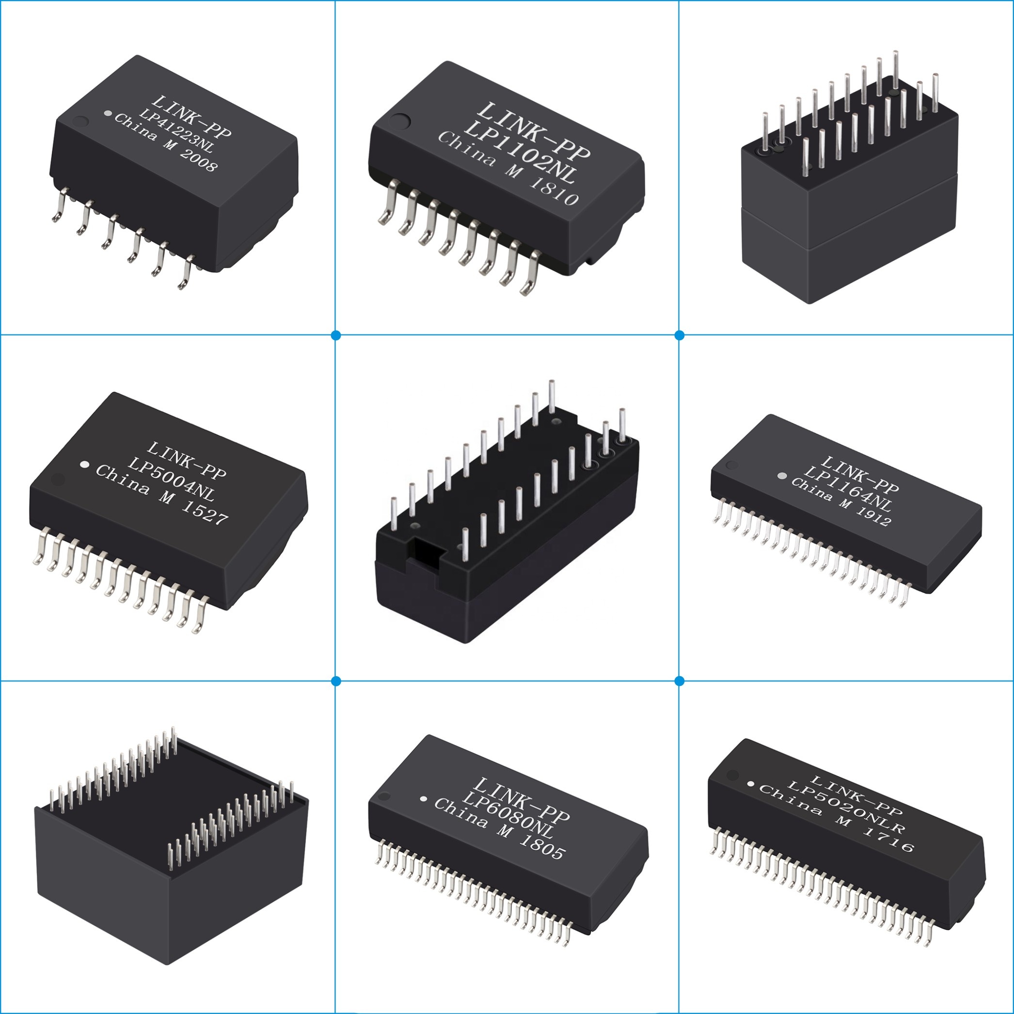 NS0013BLF 10/100 Base-T SMD Lan Filter Module Magnetic Transformer