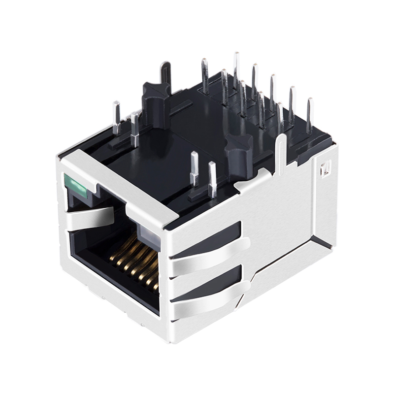 Tyco 1840434-5 RJ45 Connector Modular Jack With Magnetics