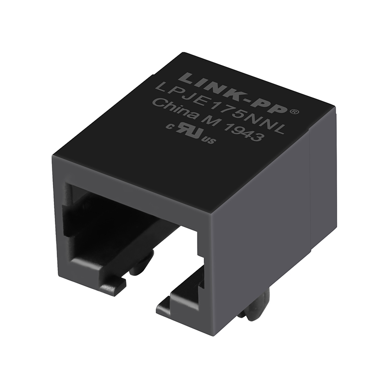 Tab Down Without Magnetics 1x1 Port 4P4C RJ11 Modular Jack