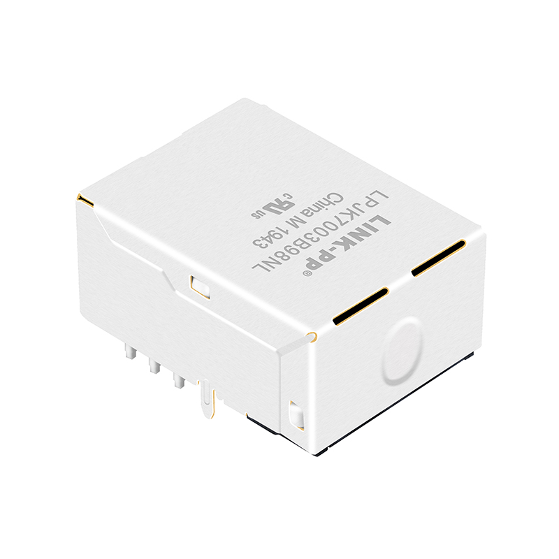 1840718-6 Low Profile RJ45 Jack Ethernet Magnetic 1000 Base-t Female RJ45 Connector With Leds