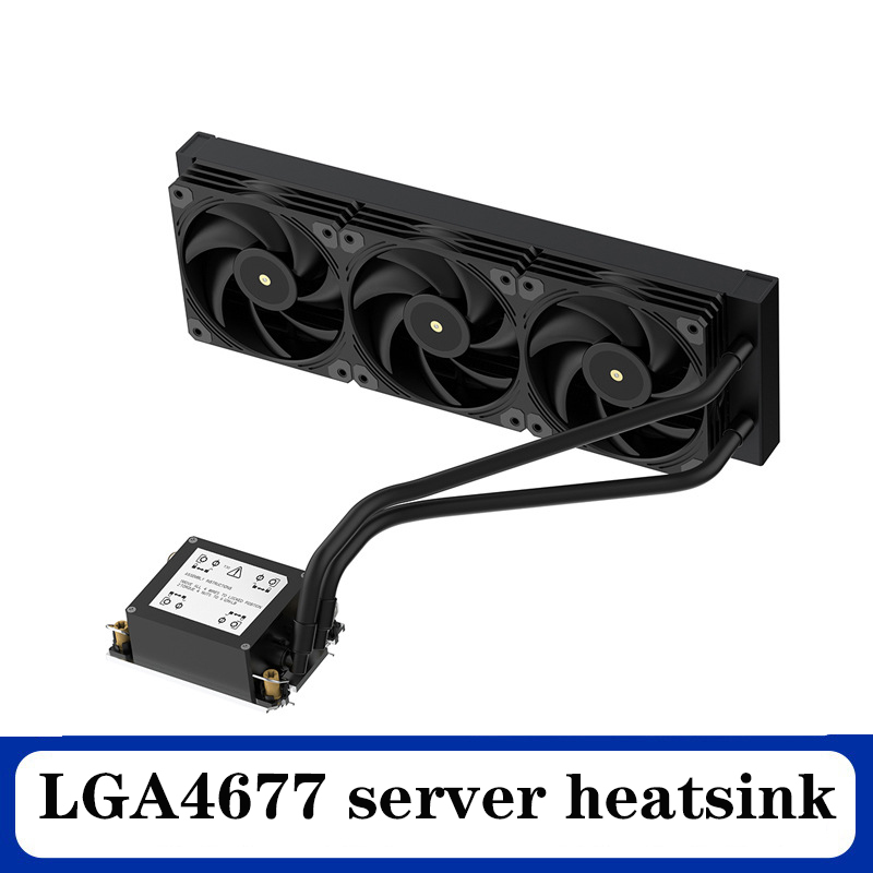 Computer Cooling Fan Heat Pipe LGA4677 Server Heat Sink 4U Server Integrated Water Cooling