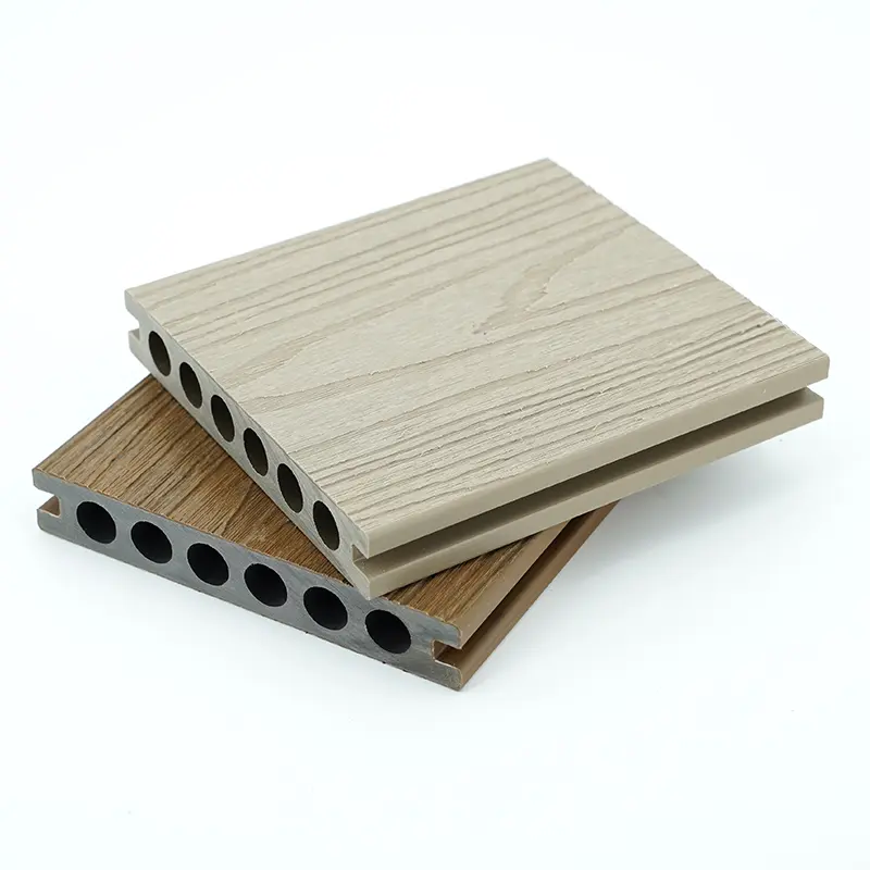 China Factory Waterproof WPC Co-extruded Solid Decking Board for Outdoor WPC Composite Decking Manufacturer, Manufacturers