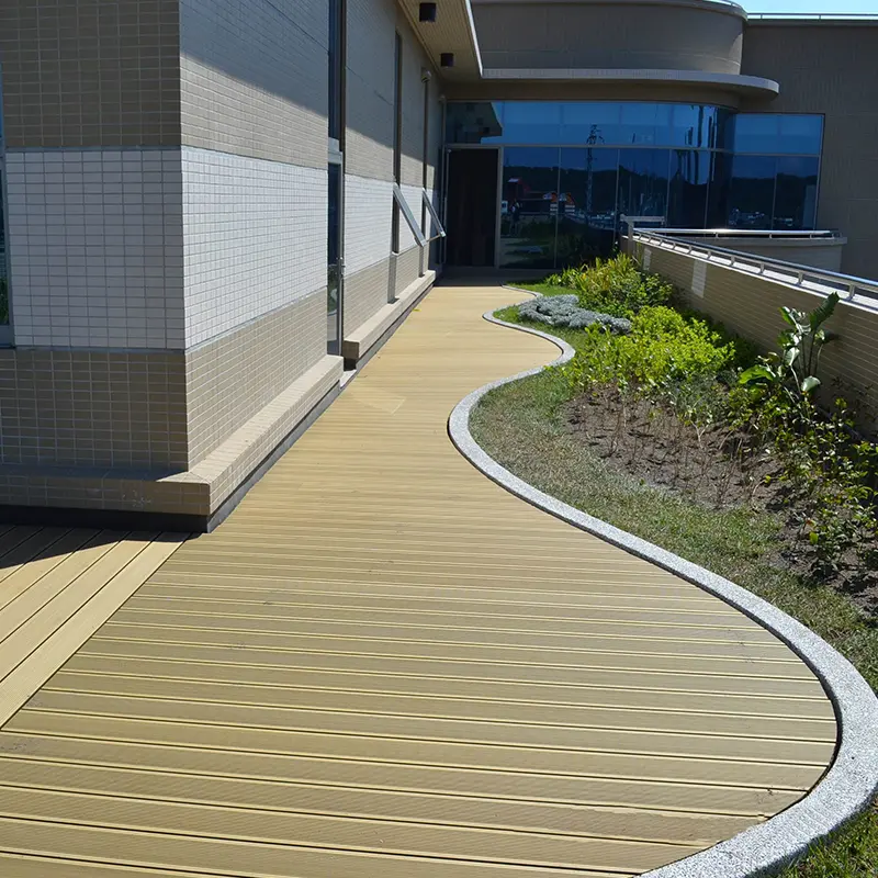 China Engineered Flooring Outdoor Wood Plastic Composite WPC terrace Decking Suppliers, Factories
