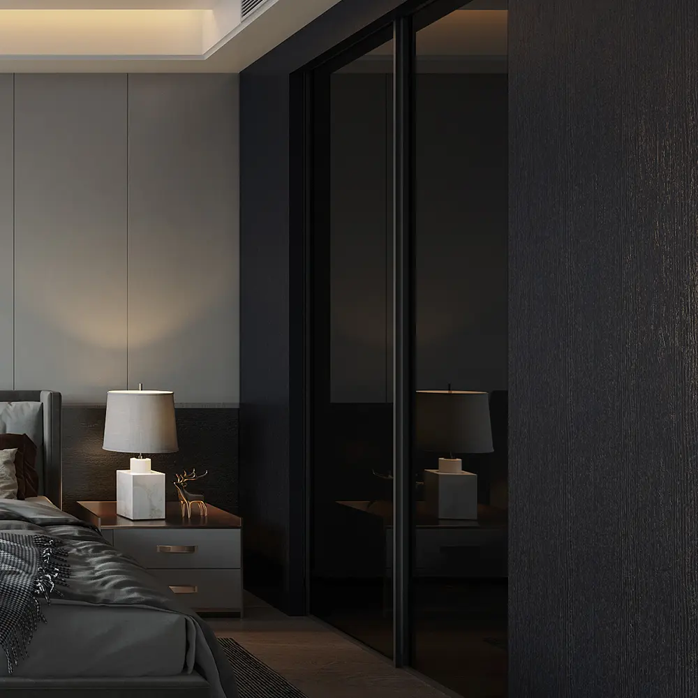 Wholesale Bamboo charcoal wood veneer has high strength, wear resistance, corrosion resistance, and environmental friendliness Manufacturer, Supplier