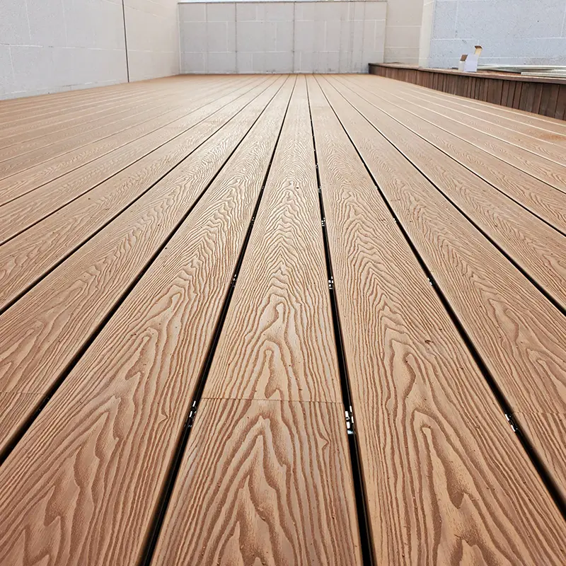 China New WPC composite flooring for gardens, swimming pools, and terraces Supplier, Suppliers