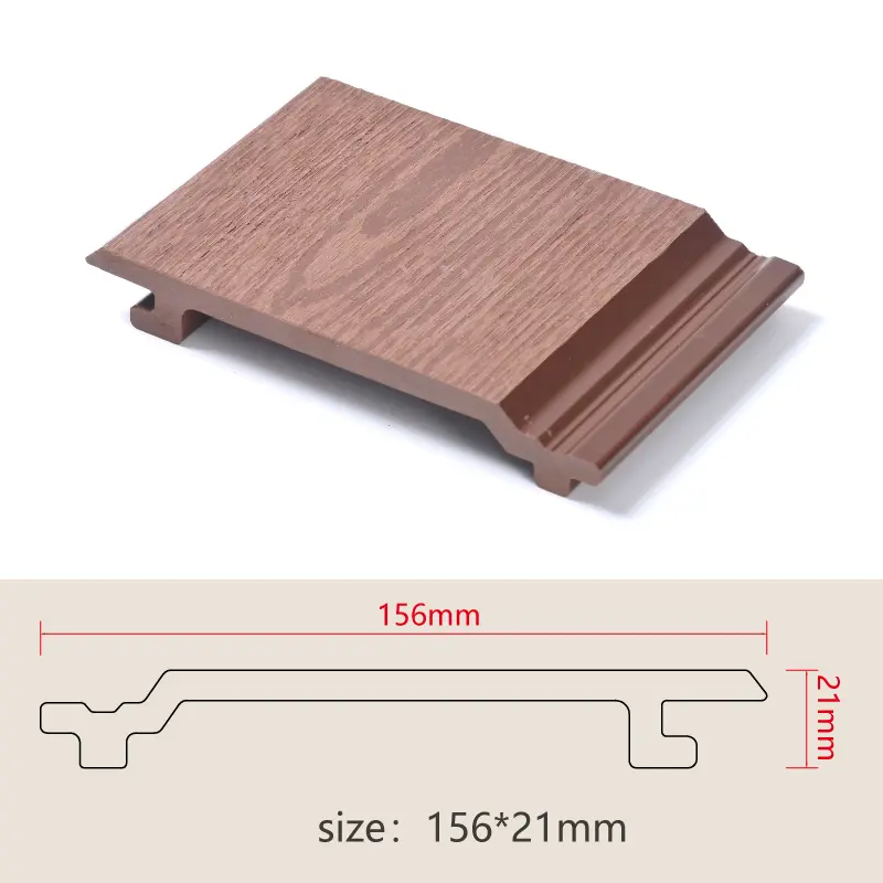 Wholesale Various WPC exterior wall 3D decorative wall panels for villas, residential buildings, commercial buildings, etc Factory, Factories