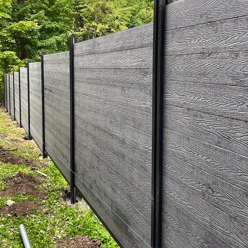 China Moisture resistant, aesthetically pleasing, and durable WPC fence panels for outdoor scenes such as courtyards, balconies, parks, and waterways Manufacturers, Supplier