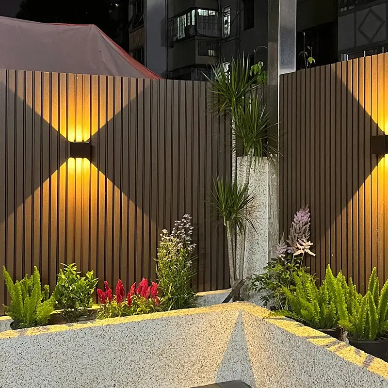 Wholesale Factory direct sales waterproof, moisture-proof, anti-corrosion outdoor safety privacy WPC garden fence Supplier, Factories