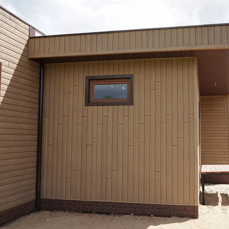 Wholesale Various WPC exterior wall 3D decorative wall panels for villas, residential buildings, commercial buildings, etc Factory, Factories