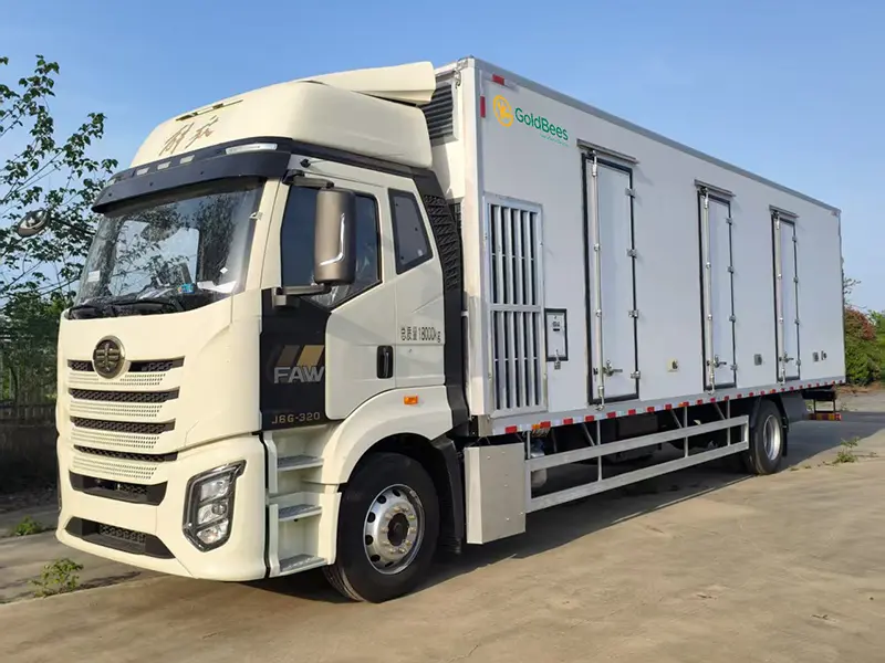 GoldBees Day-old ChickLayer Transport Truck - Dynamic Environment Management