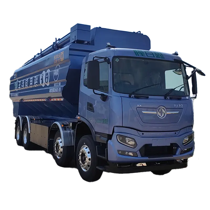 Famous GoldBees NEV Electric Bulk Feed Transport Truck---Redefining Sustainable Agriculture Logistics Suppliers, Manufacturers