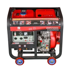High-Quality Reliable KDF6700WE Electric Welding Diesel Generator Set Protable Suppliers, Exporter