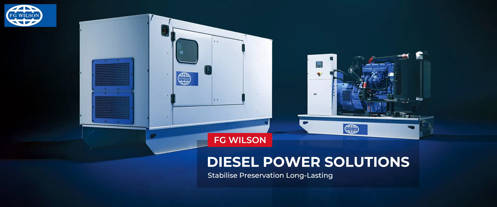 FG Wilson diesel generator set supplied by Cinda Creation