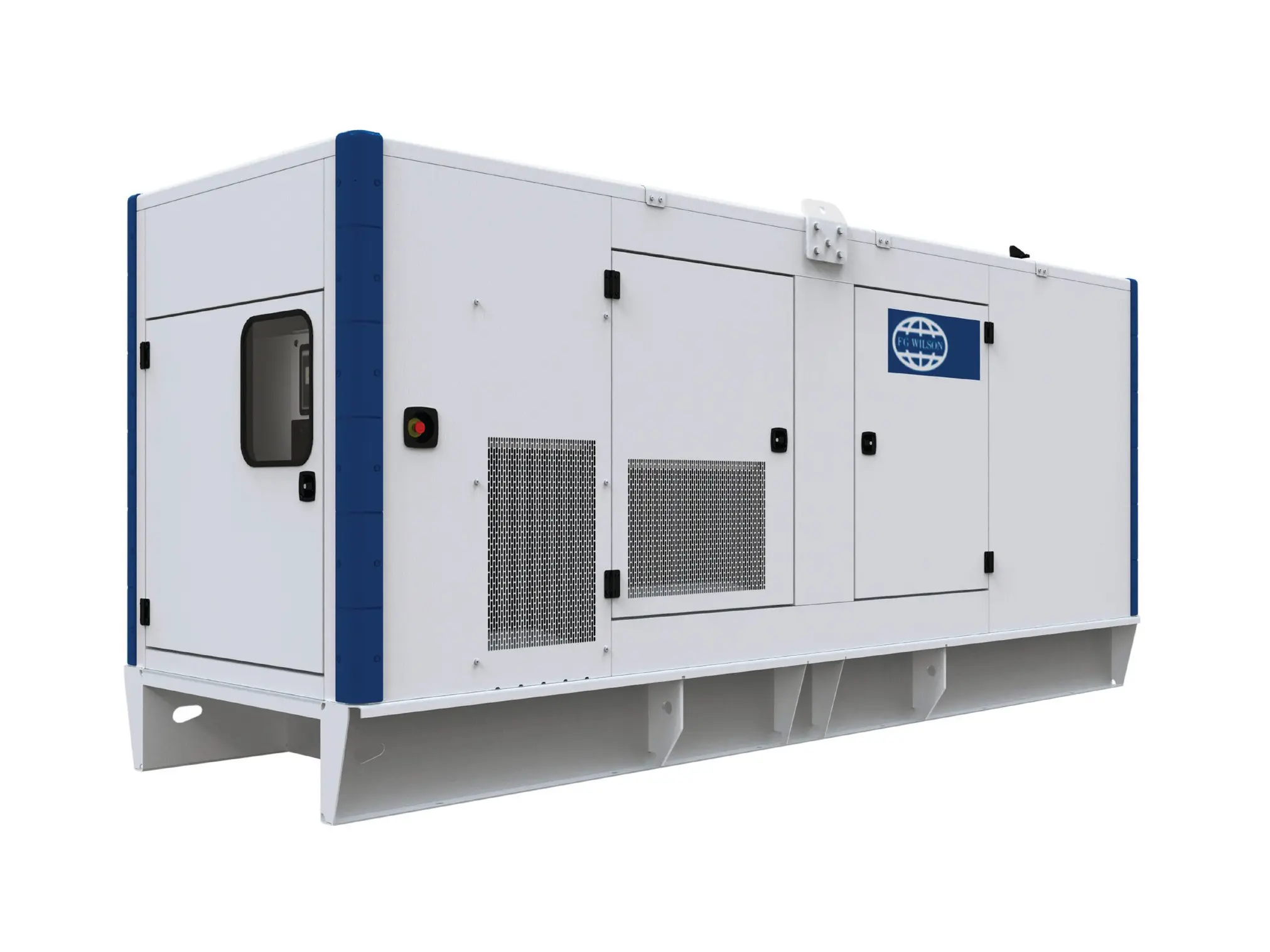 Cheap Wilson Open Type Medium Diesel Generator Sets 400/230 V, 50 Hz P550-2 Suppliers, Service