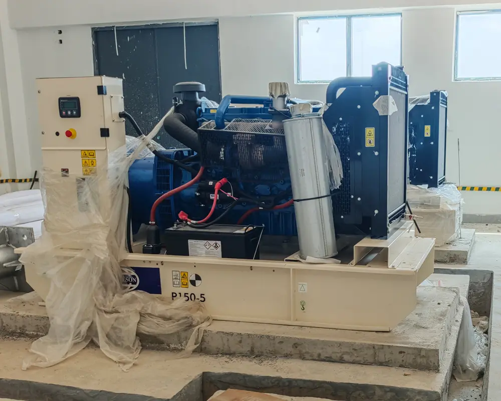 FG Wilson P150-5 open diesel generator for commercial and industrial use