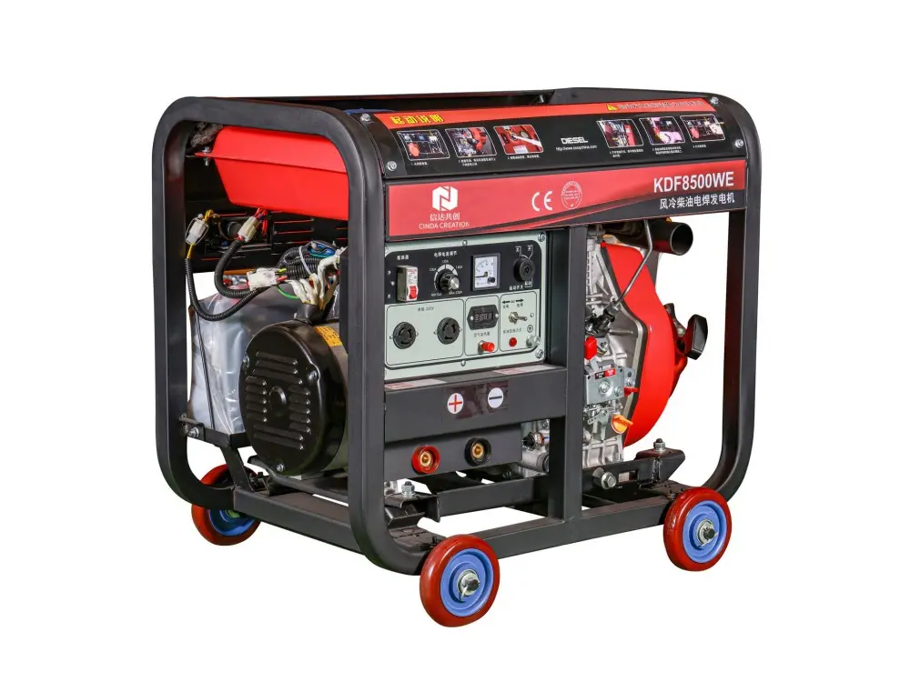 High-Quality Electric Welding High-Performance Generators Set KDF8500WE Exporters, Exporter