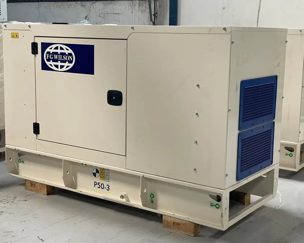 Wilson P50-3 silent diesel generator set