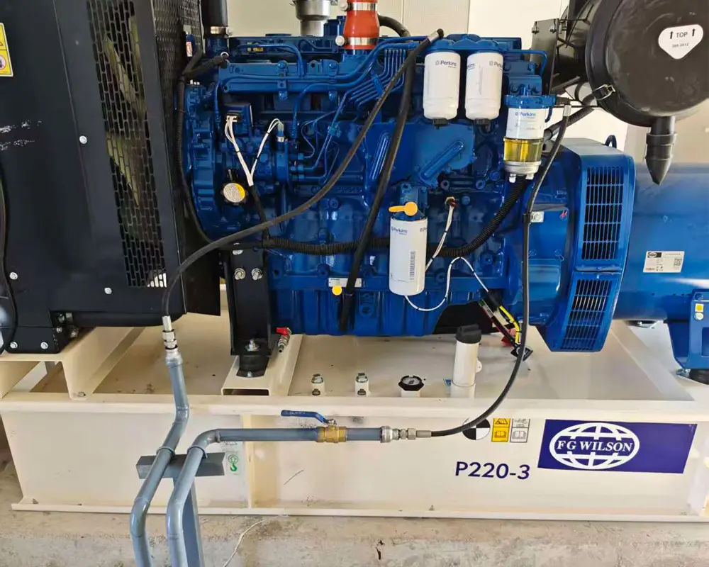 FG Wilson 24 to 30 kVA open frame diesel generator set