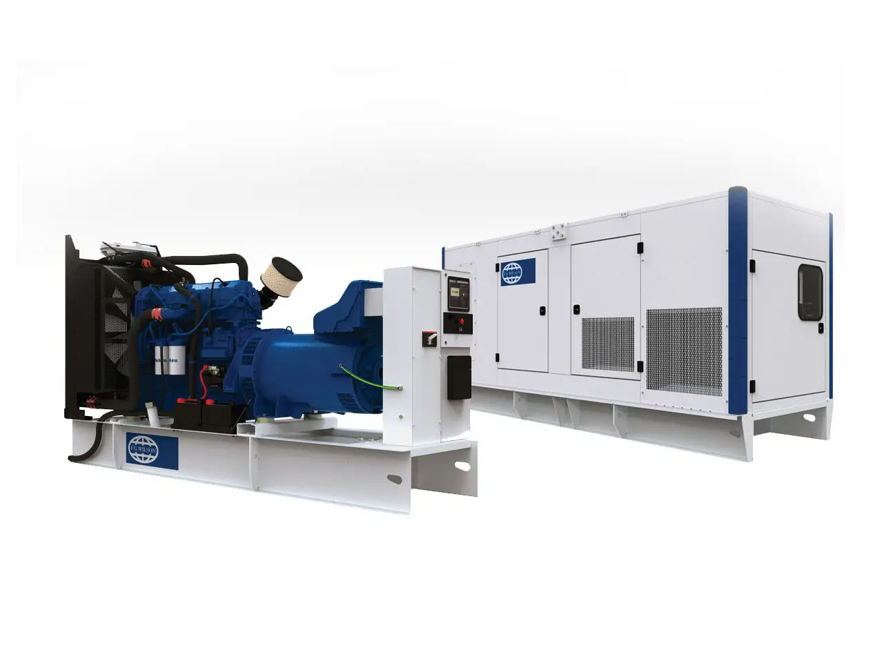 Cheap Wilson Open Type Medium Diesel Generator Sets 480/277V, 60 Hz P563-3 Supplier, Exporter