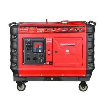 Super quiet generator set Powerful engine Stable output 6.9KVA 7.5KVA