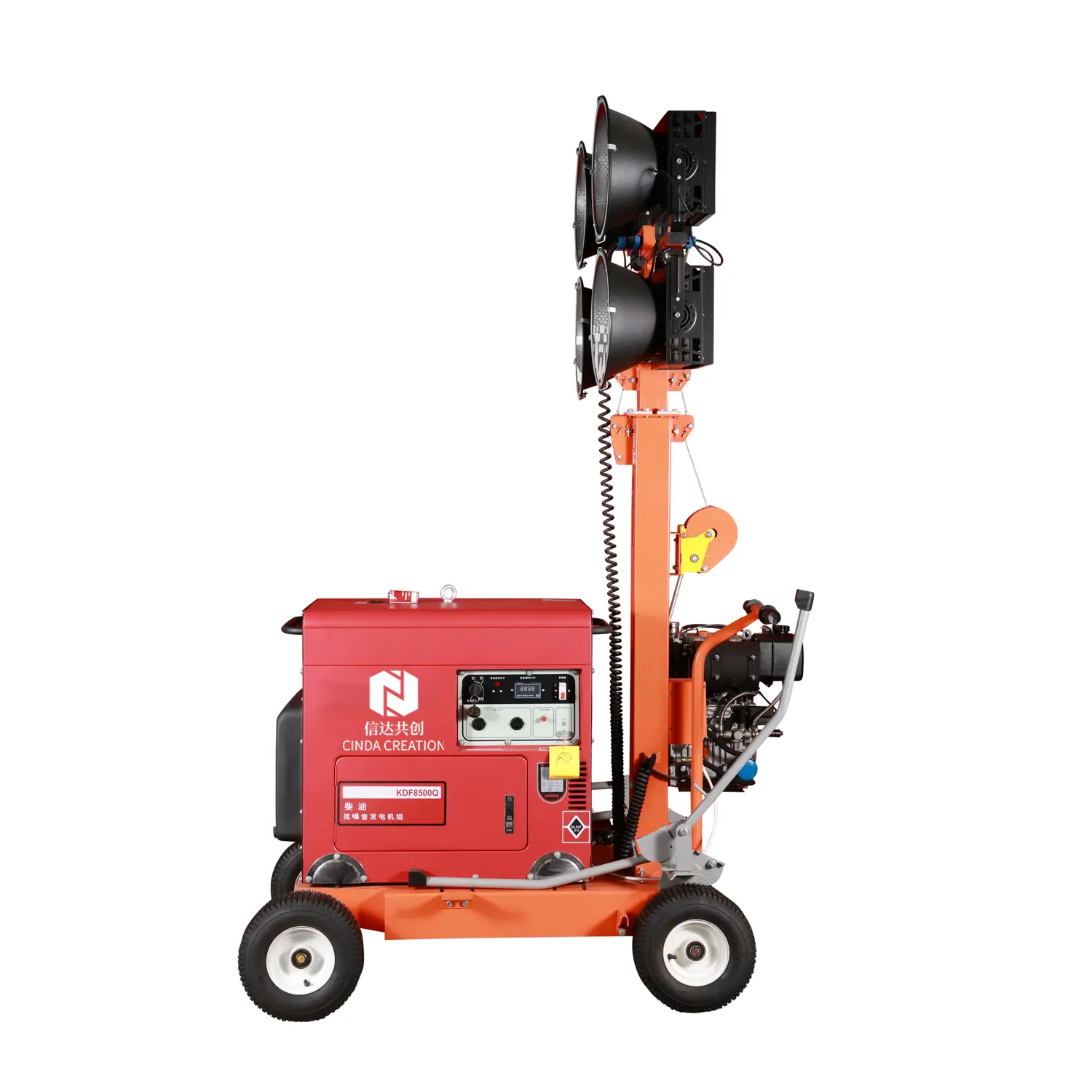 High-Quality Quiet 7.5KVA Diesel Generator Reliable Power Minimal Noise for Building Backup Power Exporter, Service