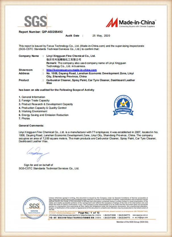 ISO Certification Document 2