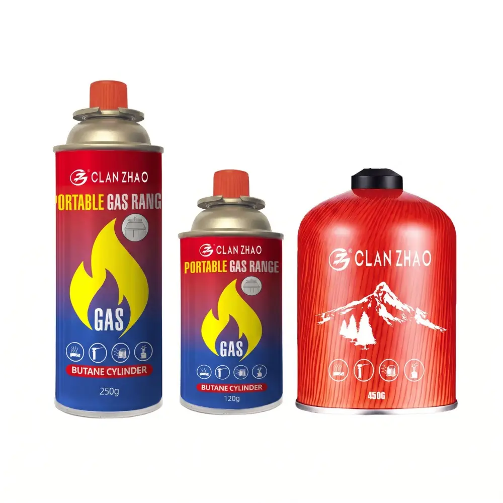 Wholesale Premium butane gas canister for camping stoves and outdoor cooking Factory, Manufacturers