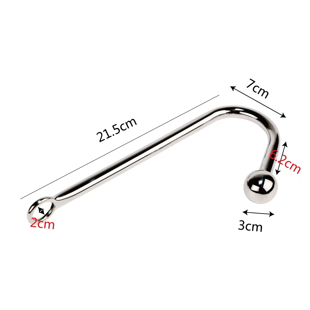 OEM Metal Anal Hook Fetish Bondage Hook Sex Toys Steel Anal Rope Hook Product, Manufacturers