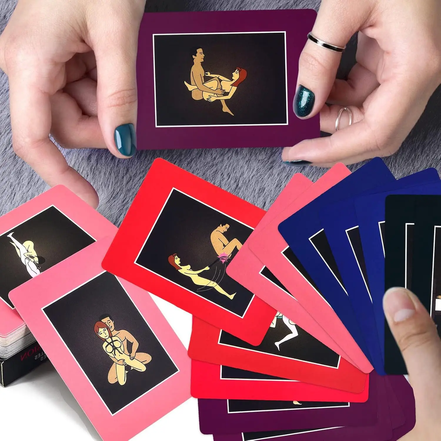 ODM BDSM Sex Position Cards 50 Positions Bedroom Game Factories, Factory