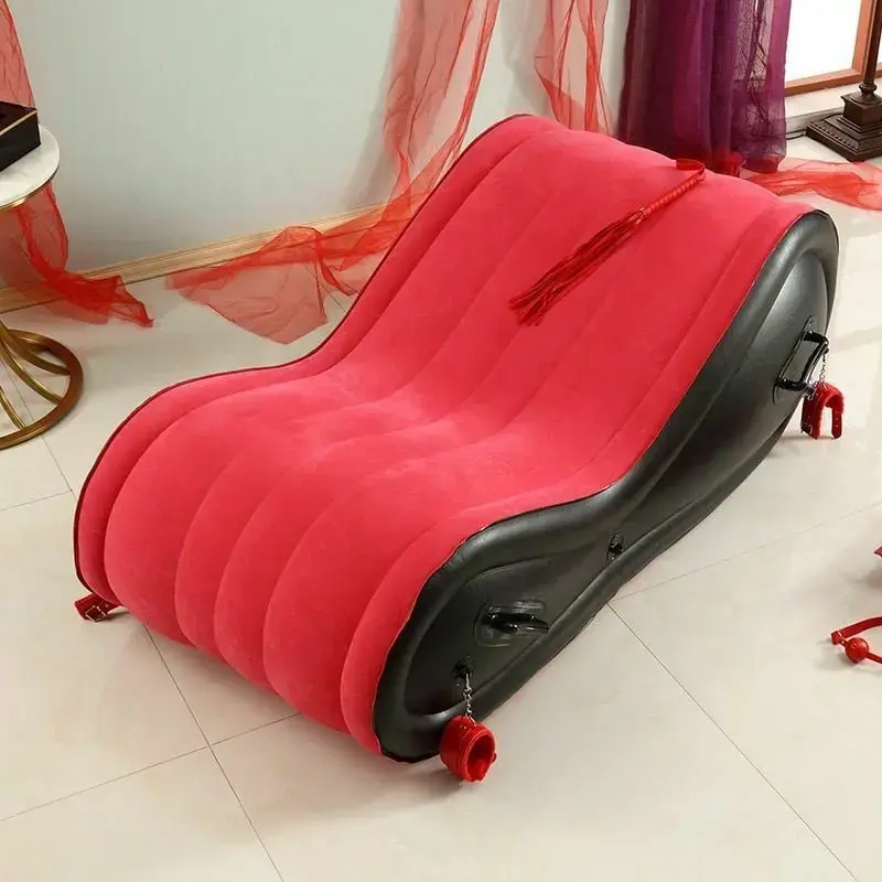 OEM Inflatable sex chair sex bed sex bdsm bondage sofa sex positions furniture with handcuffs Supplier, Manufacturers