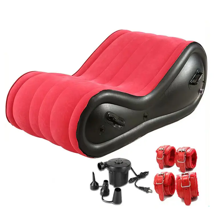 OEM Inflatable sex chair sex bed sex bdsm bondage sofa sex positions furniture with handcuffs Supplier, Manufacturers
