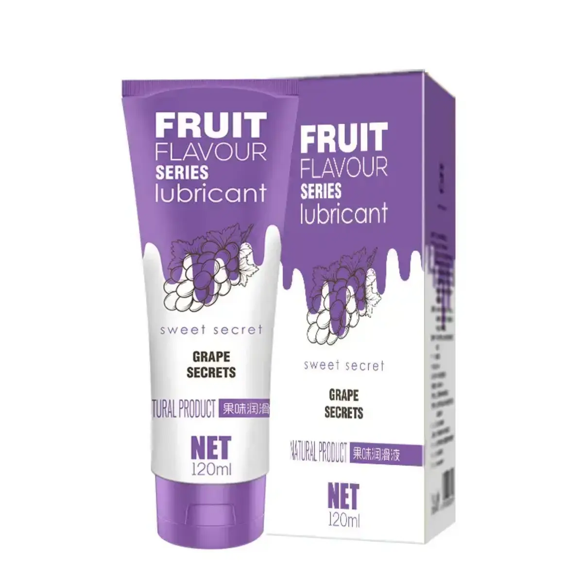 Wholesale Popular 120ml lubricant oil Fruity Lubricant Sexual Water Based Lube Factories, Suppliers