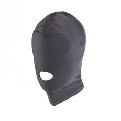 Wholesale BDSM Elasti Sex Hood Black Spandex Face Mask Factory, Manufacturers