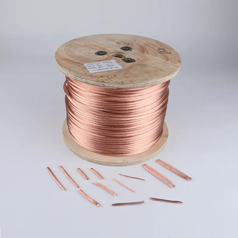 Custom Soft Copper Brush Wire/Soft Copper Stranded Wire/Soft Copper Braided Wire/Copper Flexible /Connecting Wire Manufacturers, Supplier
