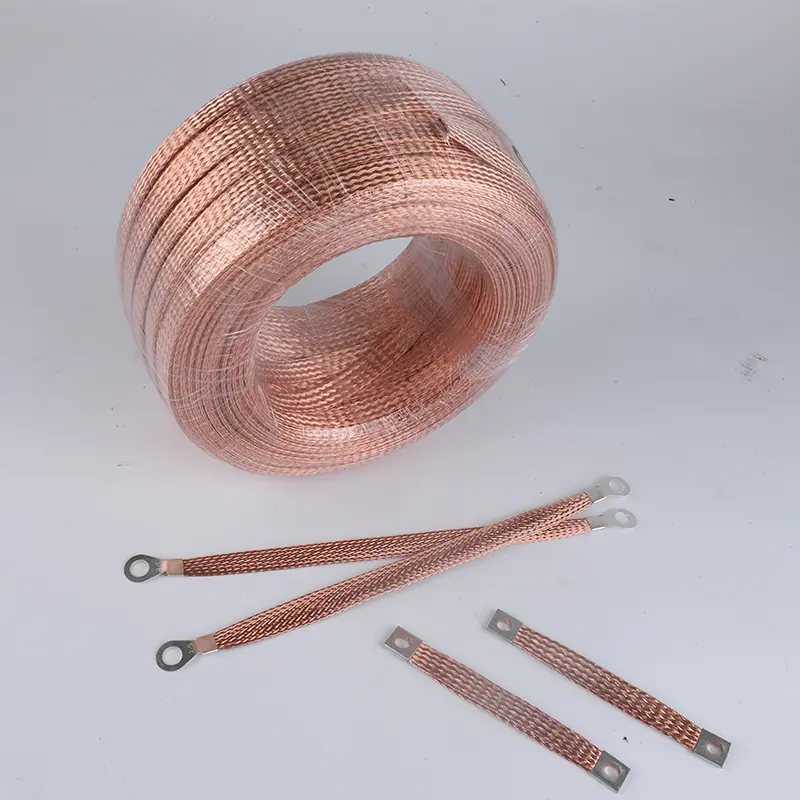Custom High Conductivity Copper Braided Flat Wire - Customizable from China Suppliers & Factory for EMI Shielding Manufacturer, Supplier