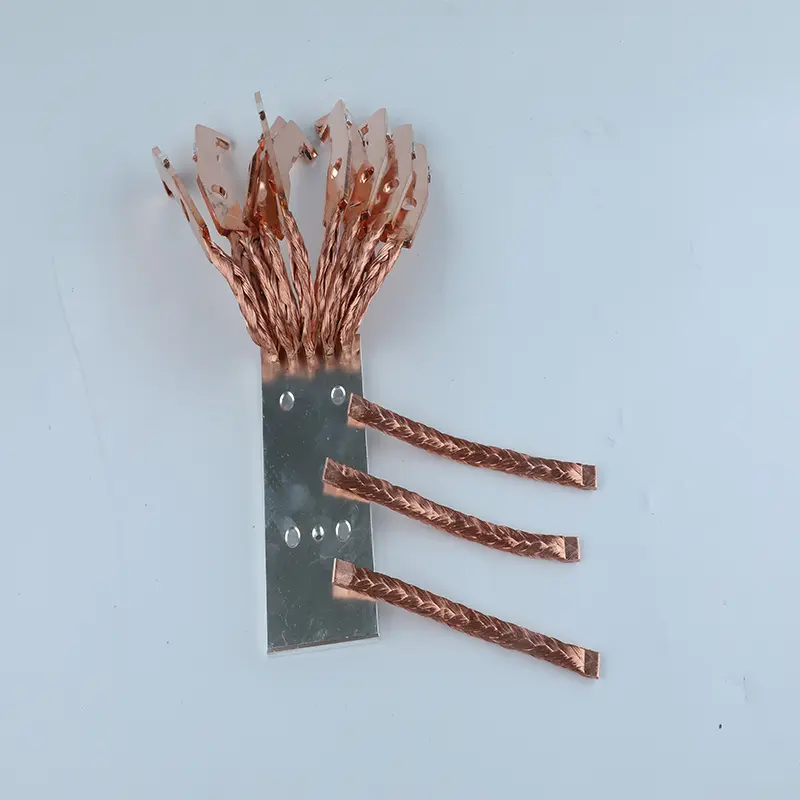 Custom Flexible Copper Braided Connectors for Precision Equipment Suppliers, Factories