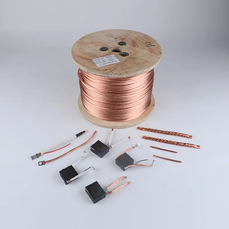 Custom Soft Copper Brush Wire/Soft Copper Stranded Wire/Soft Copper Braided Wire/Copper Flexible /Connecting Wire Manufacturers, Supplier