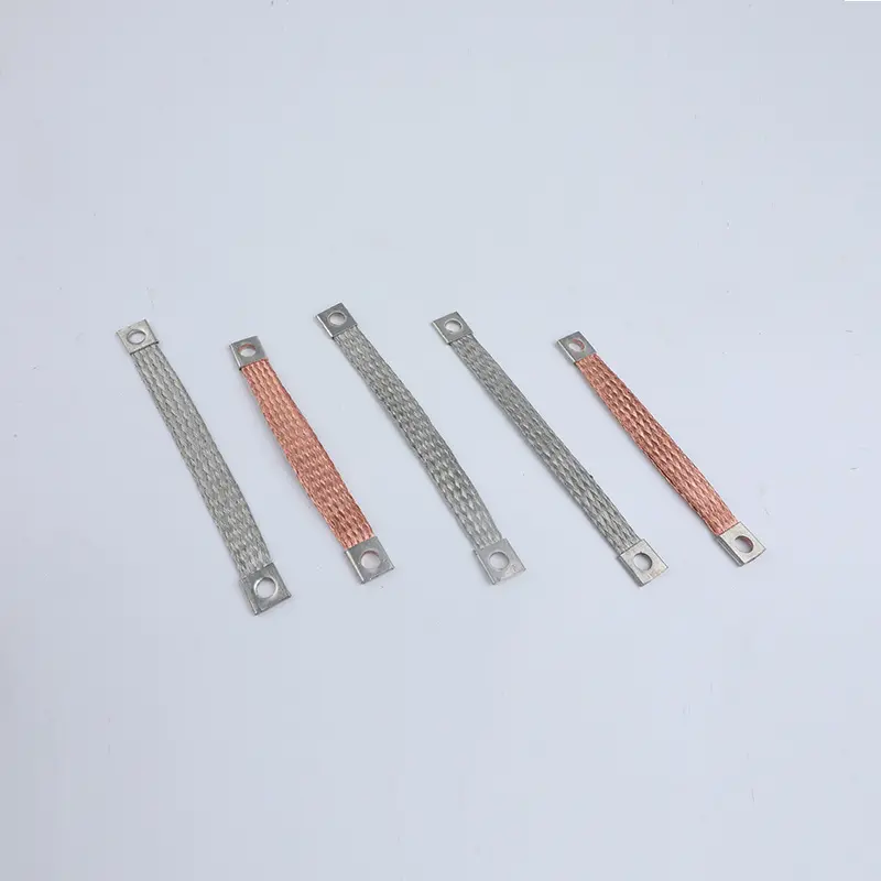 China Suppliers Factory Soft Connection Conductive Tape Copper Flat Wire for Reliable Electrical Connections