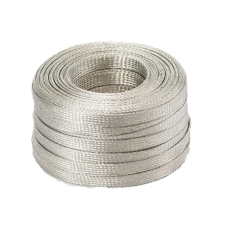 China Flexible Tinned Copper Braided Flat Wire - Customizable, Solderable Solutions from China Suppliers and Factory Manufacturer, Factories