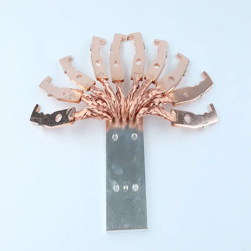 Custom Flexible Copper Braided Connectors for Precision Equipment Suppliers, Factories