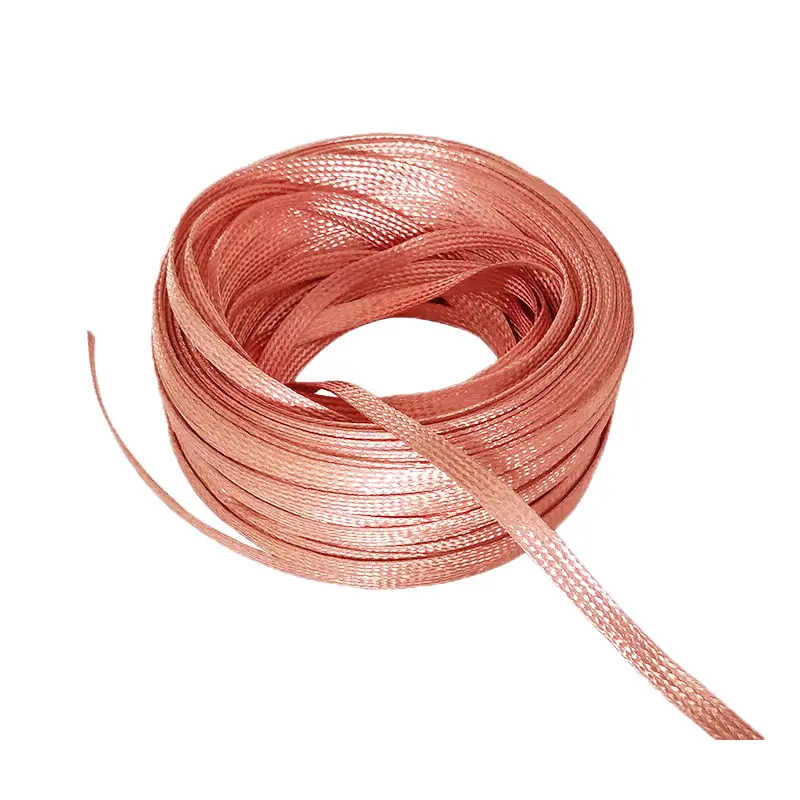 Custom High Conductivity Copper Braided Flat Wire - Customizable from China Suppliers & Factory for EMI Shielding Manufacturer, Supplier