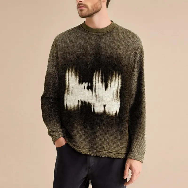 High-Quality XH-Fashion Customizable Distressed Cotton Tee - Edgy Streetwear Style Manufacturer, Factories