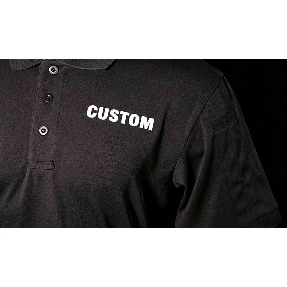 Custom XH-Fashion Custom Logo Quick Dry Men’s Polo Shirt | Short Sleeve Collar Uniform Polo Tee OEM ODM Private Label Custom Work Shirts Supplier, Factory