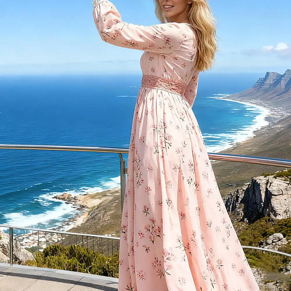 High-Quality XH-Fashion Customizable Sweet Dress for Girls Maternity Long Dress - Elegant Women's Maxi Dress for Expecting Moms Women Dress Manufacturer Supplier Manufacturer, Factories