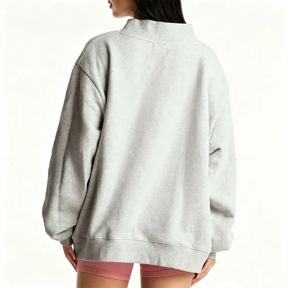 Custom XH-Fashion Personalized Vintage College Style Sweatshirt - Heather Gray Custom Text Pullover Factories, Suppliers