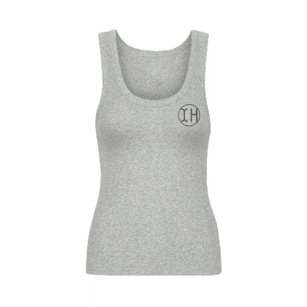 Custom XH-Fashion Custom Logo Women's Ribbed Racerback Tank Top, Personalized Fitted Sleeveless Cami, Customizable Casual Knit Top for Her Manufacturer, Supplier